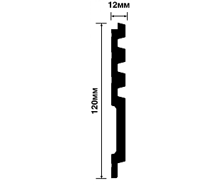 Декоративная панель HIWOOD LV128 BR395K