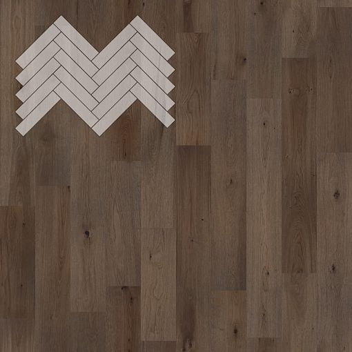 Паркет Елка Английская Lab Arte Angle Дуб Селект Кайт лак 500х110х14/3