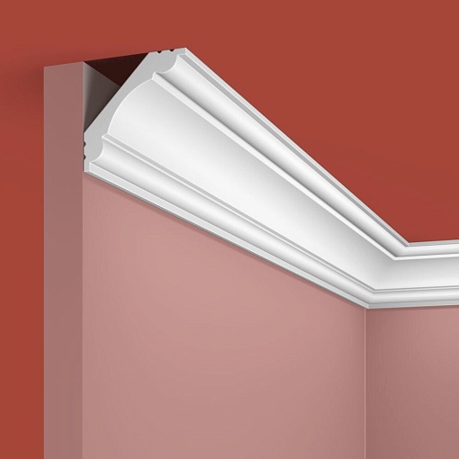 Карниз KX001, 50х50, 2000мм, Экополимер/17