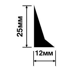 Молдинг HIWOOD TR25V2