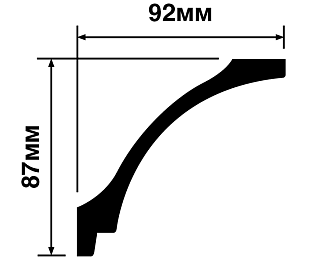Карниз HIWOOD A126