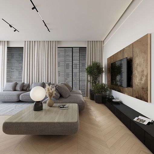 Инженерная доска AlixFloor Французская ёлка Дуб песочный светлый