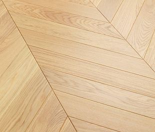 Паркет Елка Французская Lab Arte Chevron Дуб Натур Беж лак 600/450х150х14/3/45° в магазине напольных покрытий «Стильный пол»