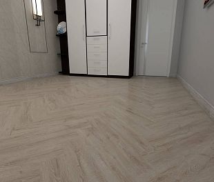 Кварцвинил ПВХ Покрытие Calitex Originals Kakadu Herringbone Click XOG703 600x150x4 (1,800 м2)