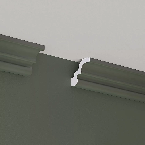 Карниз KX032, 46х42, 2000мм, Экополимер/12