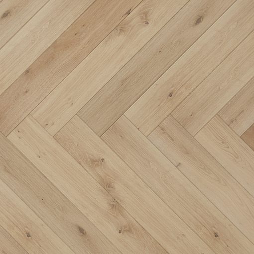 Инженерная доска AlixFloor, Коллекция Английская ёлка, Дуб пуро белый