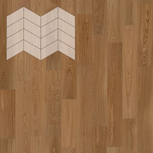 Паркет Елка Французская Lab Arte Chevron Дуб Натур Гридж лак 400/313х150х14/3/60°
