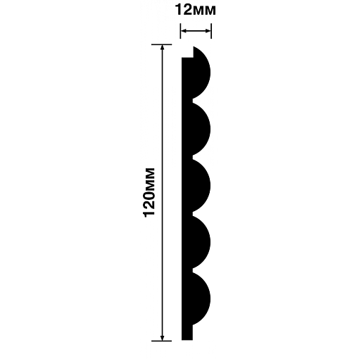 Декоративная панель HIWOOD LV135 NP