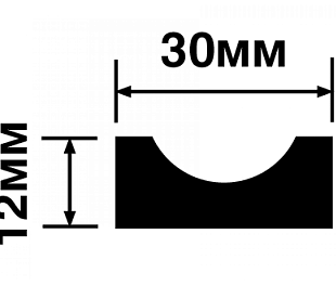 Молдинг HIWOOD P30
