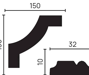 Декоративный уголок C1-DD603
