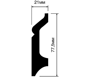 Плинтус HIWOOD B78