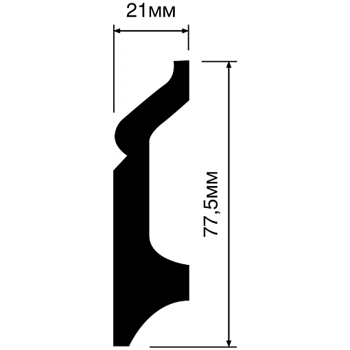 Плинтус HIWOOD B78
