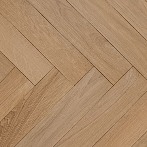 Инженерная доска AlixFloor, Английская ёлка, Дуб кремовый матовый