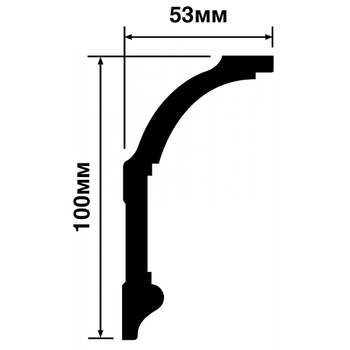 Карниз HIWOOD A100