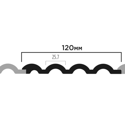 Декоративная панель HIWOOD LV140 BR492