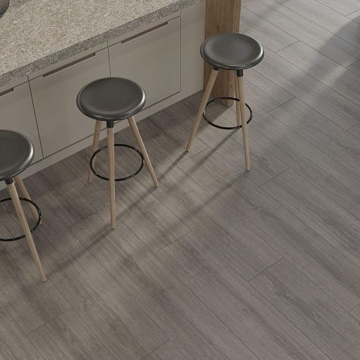 Ламинат Egger 8 mm 33 Large Aqua+ Дуб Шерман Серый EPL185