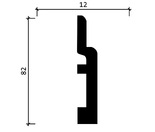 Плинтус 005-85SH
