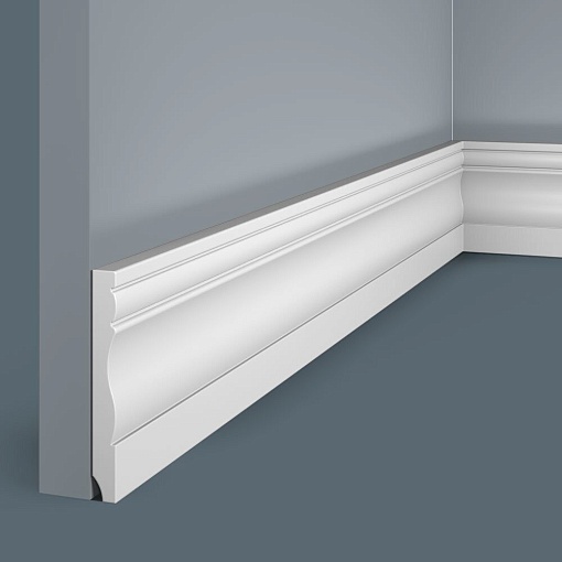 Плинтус PX015, 80х11, 2000мм, Экополимер/10