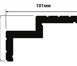 Карниз HIWOOD A101