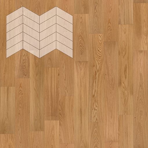 Паркет Елка Французская Lab Arte Chevron Дуб Рустик Прозрачное масло 400/328х125х14/3/60°