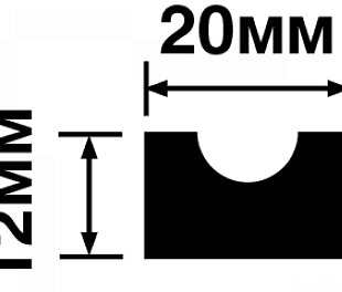 Молдинг HIWOOD P20