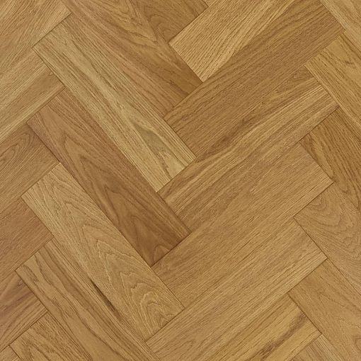 Паркет Елка Английская Royal Parket 490х125х13мм Дуб Натур Теракот лак