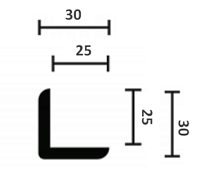 Профиль WE1 WALLSTYL