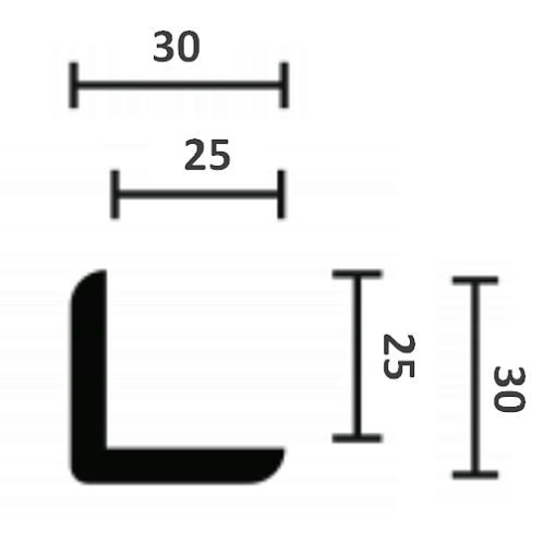 Профиль WE1 WALLSTYL