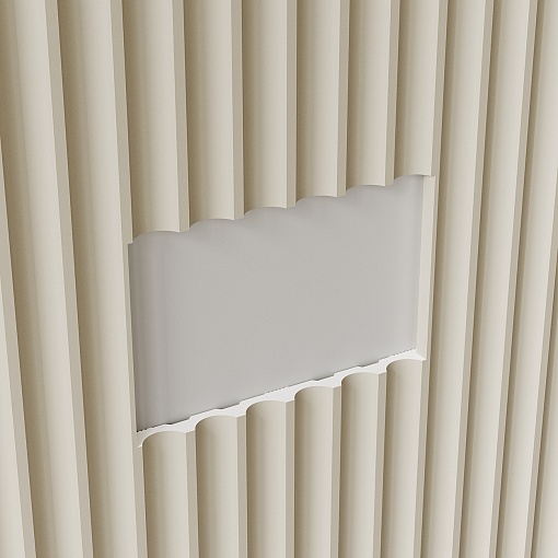 Панель RP004, 156х12, 2800мм, Экополимер/12