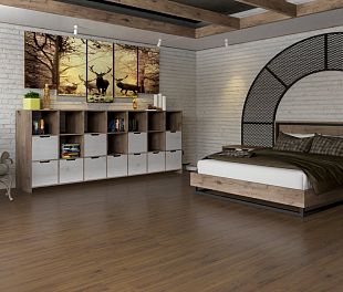 Инженерный паркет DAMY FLOOR Ореховый — Инженерная паркетная доска в магазине напольных покрытий «Стильный пол»