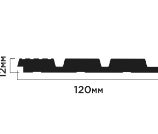 Декоративная панель HIWOOD LV124L S339S