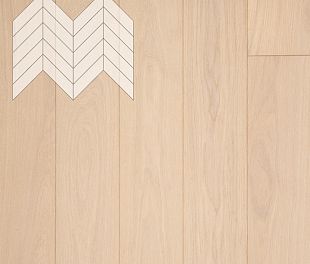 Паркет Елка Французская Lab Arte Chevron Дуб Рустик Лана лак 600/475х125х14/3/45° в магазине напольных покрытий «Стильный пол»