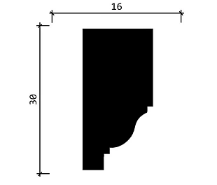 Молдинг DD609