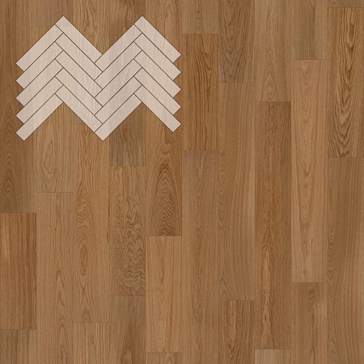 Паркет Елка Английская Lab Arte Angle Дуб Рустик Гридж лак 500х110х14/3