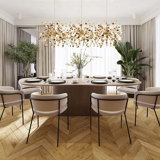 Инженерная доска AlixFloor, Коллекция Французская ёлка, Дуб эксквизит