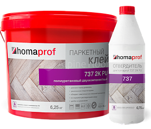 Клей HOMAPROF 737 2K PU - 6,25 кг