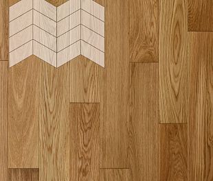 Паркет Елка Французская Lab Arte Chevron Дуб Селект лак без браша 400/313х150х14/3/60° в магазине напольных покрытий «Стильный пол»