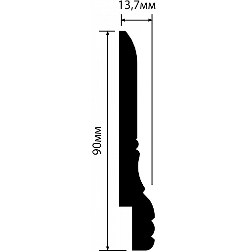 Плинтус HIWOOD L1605