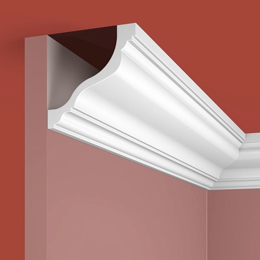 Карниз KX027, 80х80, 2000мм, Экополимер/17