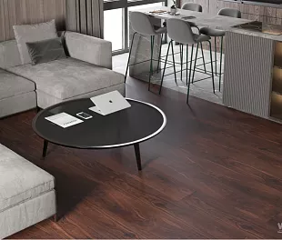 Кварцвинил 8877 -EIR Орех Американский 6 mm