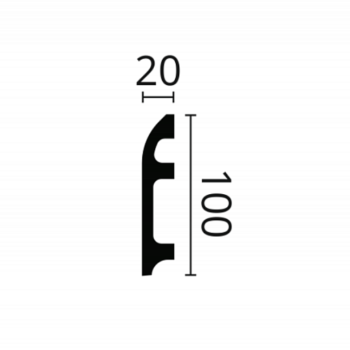 Плинтус NMC FL5 WALLSTYL