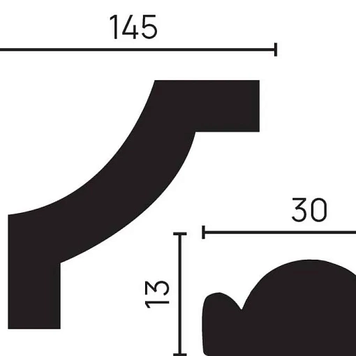Декоративный уголок C1-157A