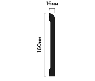 Плинтус HIWOOD BE180