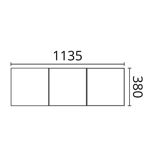 Панель NMC Wall Panel DOMINO 4 p ARSTYL