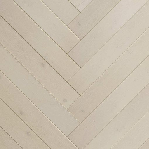 Инженерная доска AlixFloor, Коллекция Английская ёлка, Дуб кристально-белый