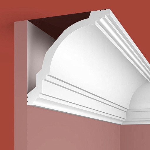 Карниз KX004, 117х118, 2000мм, Экополимер/8