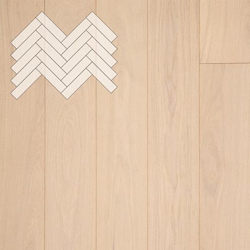 Паркет Елка Английская Lab Arte Angle Дуб Селект Лана лак 500х125х14/3