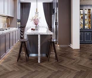 SPC ламинат Cronafloor Herringbone Дуб Тулуза H001
