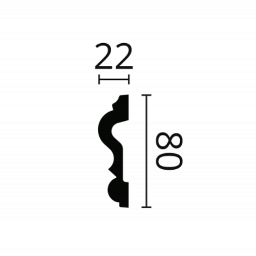 Молдинг гибкий Z13 Flex ARSTYL