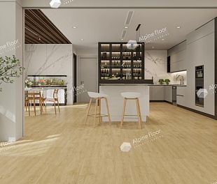 Кварцвинил Alpine floor LVT плитка ДУБ КРЕМОВЫЙ ECO 5-23